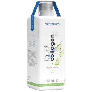 Nutriversum FLOW - Collagen liquid 10.000 mg Sugar Free green apple 500ml