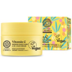 Oblepikha C-Berrica 2-in-1 „Ragyogás” arckrém C-vitaminnal (SÁRGA DOBOZOS) 50ml