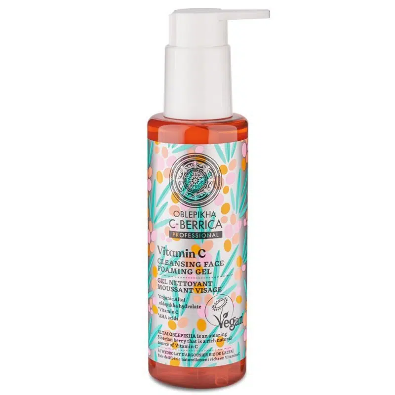 Oblepikha C-Berrica Arctisztító hab-gél C-vitaminnal 145ml