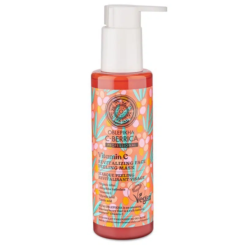 Oblepikha C-Berrica Revitalizáló hámlasztó arcmaszk C-vitaminnal 145ml