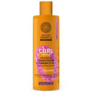 Oblepikha Siberica 2 az 1-ben Co-washing homoktövis kondicionáló göndör hajra  400ml