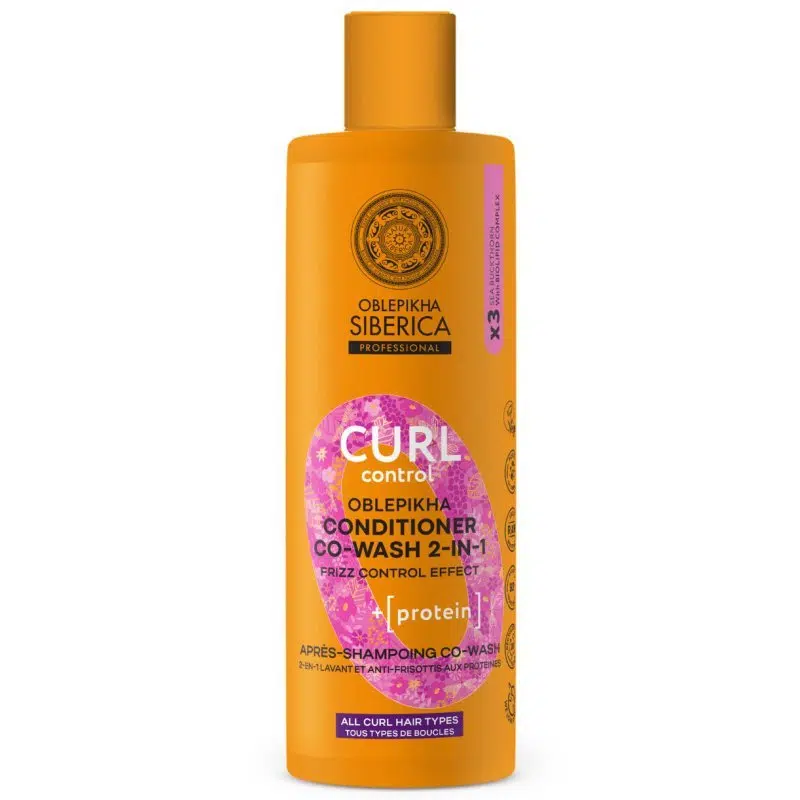 Oblepikha Siberica 2 az 1-ben Co-washing homoktövis kondicionáló göndör hajra 400ml
