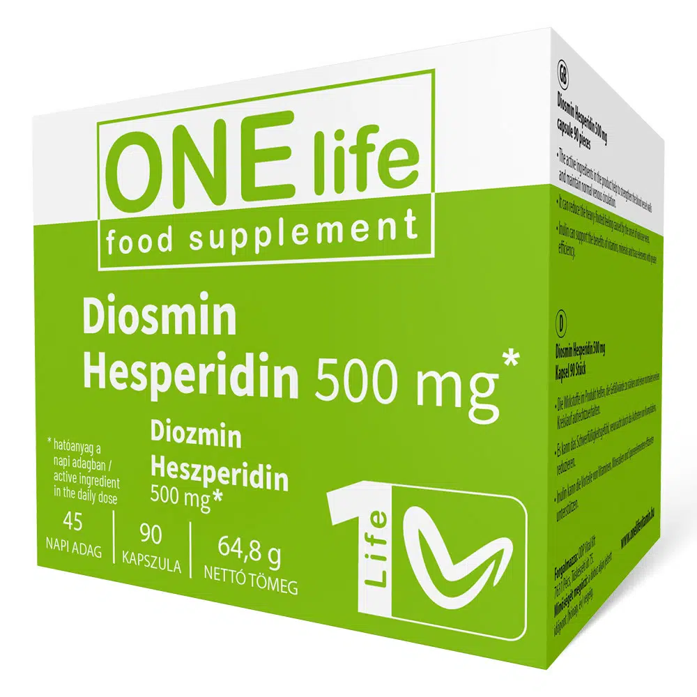 One Life Diozmin-Heszperidin 90 db kapszula