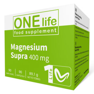 One Life Magnézium Supra 400 mg 90 db kapszula