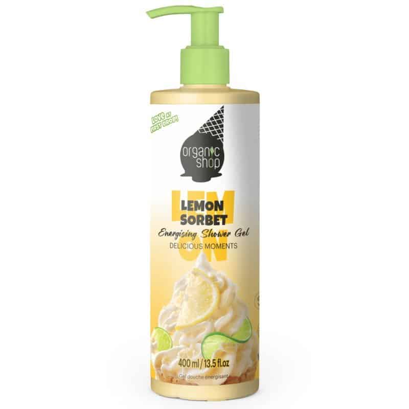 Organic Shop “Citrom sorbet” Energizáló tusfürdő gél 400ml