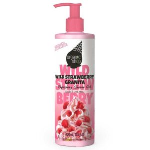 Organic Shop “Erdei szamócás Granita” Frissítő tusfürdő gél 400ml