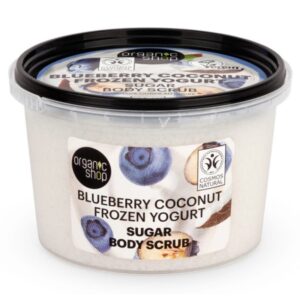 Organic Shop “Frozen Yogurt”  testradír áfonyával és kókusszal 250ml