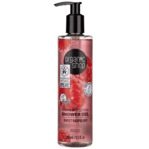 Organic Shop  “Sense Boosting” tusfürdő málnával 280ml