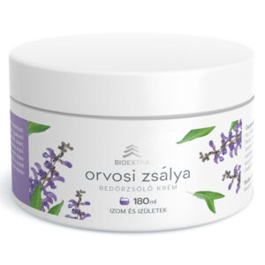 Bioextra orvosi zsálya bedörzsölő krém 180ml