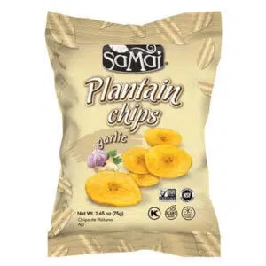 SAMAI Plantain chips fokhagymás 75g