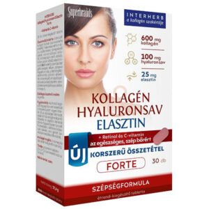 Interherb Kollagén Hyaluronsav Forte tabletta 30db Új!!!