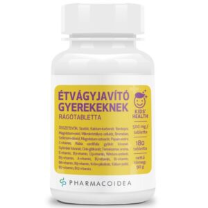 Pharmacoidea Étvágyjavító rágótabletta Gyerekeknek 180db