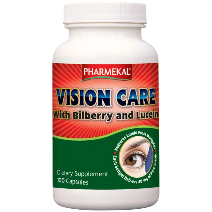 Pharmekal Vision Care - Fekete áfonya kivonat + Lutein kapszula 100db