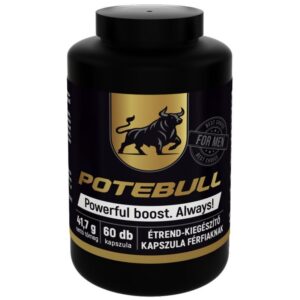 Potebull étrendkiegészítő kapszula férfiaknak 60db