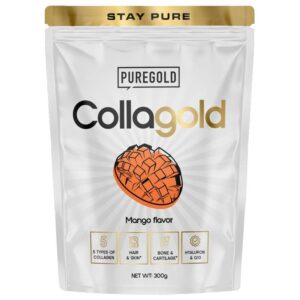 Pure Gold CollaGold Marha és Hal kollagén italpor Mangó - 300g tasakos