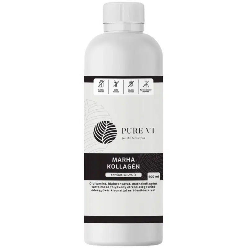 Pure Vi Marha kollagén - fahéjas szilva íz 500ml
