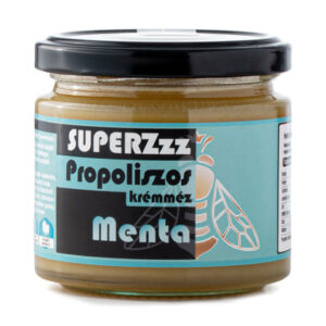 Mézzz SUPERZzz Propoliszos krémméz + menta 250g