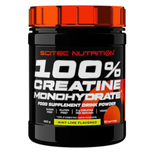 Scitec Nutrition 100% Creatine monohydrate menta-lime 300g