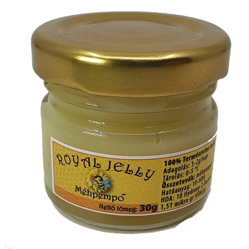 Royal jelly természetes méhpempő 30 g