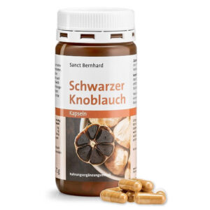 Sanct Bernhard Fekete Fokhagyma 500mg 120db kapszula