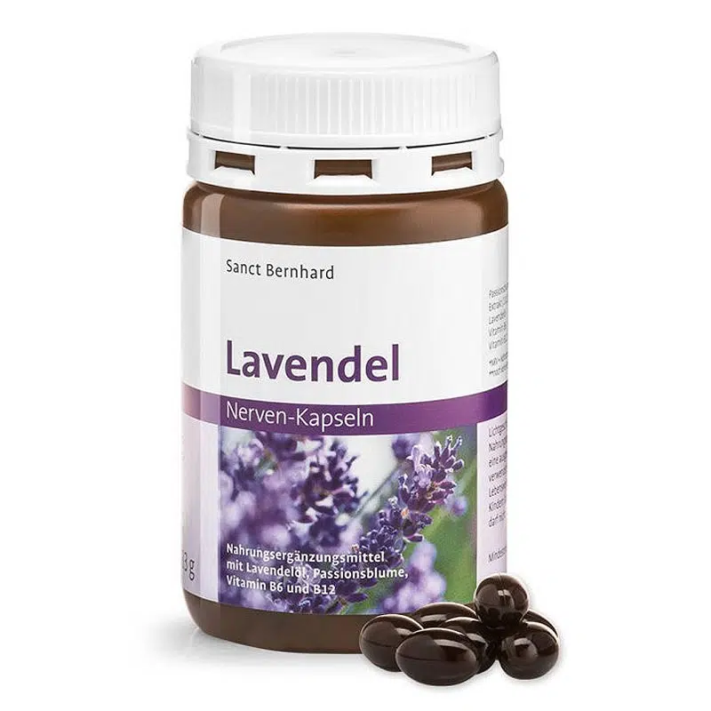 Sanct Bernhard Nyugalom kapszula Golgota+levendula olaj+B-vitaminok 120db
