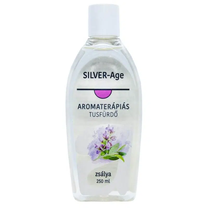 SILVER-Age Aromaterápiás Tusfürdő zsálya 250ml