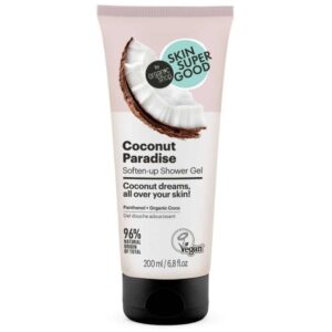 Skin Super Good „Coconut Paradise” puhító tusfürdő gél 200ml
