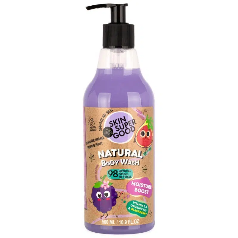 Skin Super Good Természetes „Moisture Boost” tusfürdő 500ml
