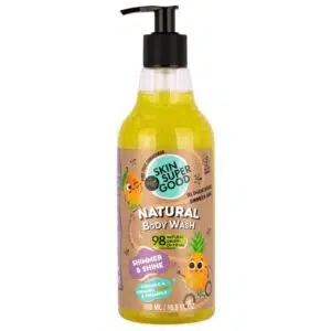 Skin Super Good Természetes „Shimmer & Shine” tusfürdő 500ml