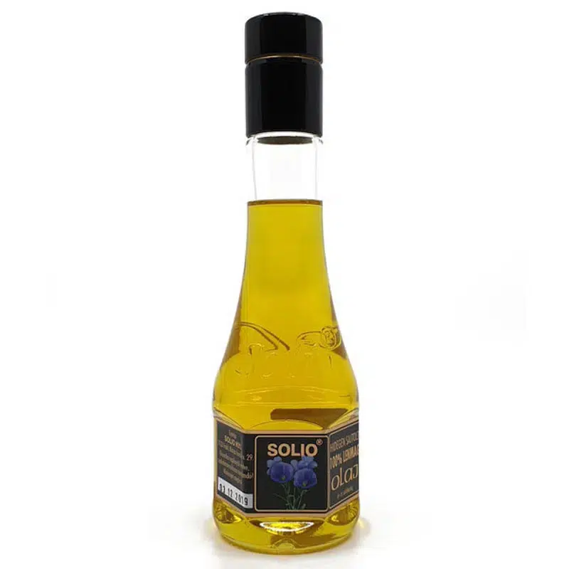 Solio hidegen sajtolt lenmag olaj 200 ml
