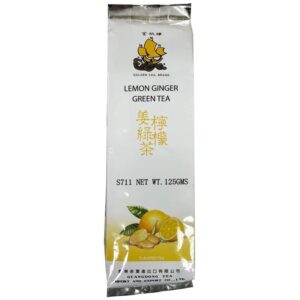 Sun moon Green Tea Lemon Ginger (citrom-gyömbér) 125gr