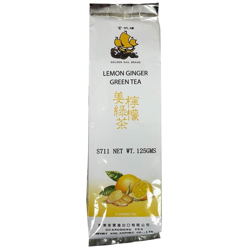 Sun moon Green Tea Lemon Ginger (citrom-gyömbér) 125gr