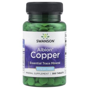 Swanson Copper - Réz biszglicinát tabletta 300db