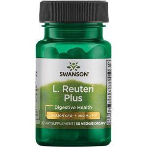 Swanson L. Reuteri Plus (3 féle Probiotikum + Prebiotikum) kapszula 30db