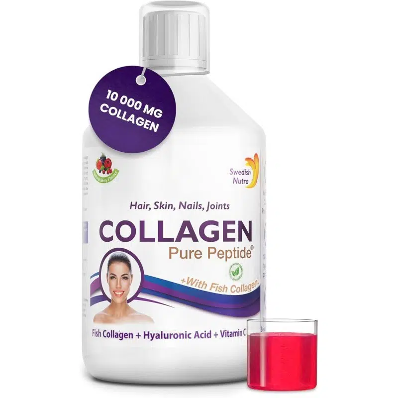 Swedish Nutra Hidrolizált halkollagén ital 10000mg 500ml