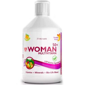 Swedish Nutra Woman 50+ folyékony multivitamin nőknek 500 ml