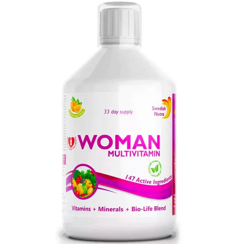 Swedish Nutra Woman folyékony multivitamin nőknek 500 ml