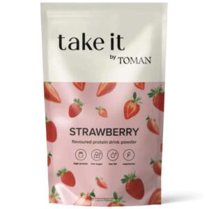 Take it by Toman fehérje italpor - Eper 450g