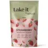 Take it by Toman VEGAN zab fehérje italpor - Eper 450g