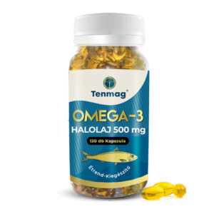 Tenmag Omega-3 halolaj 500mg 120 db