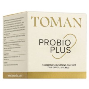 Toman Probio Plus vegán kapszula inulinnal 30db