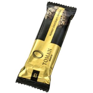 Toman Snack Földimogyorós-csokis müzliszelet 56g