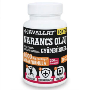 Javallat Forte Narancs olaj gyömbérrel kapszula 60db