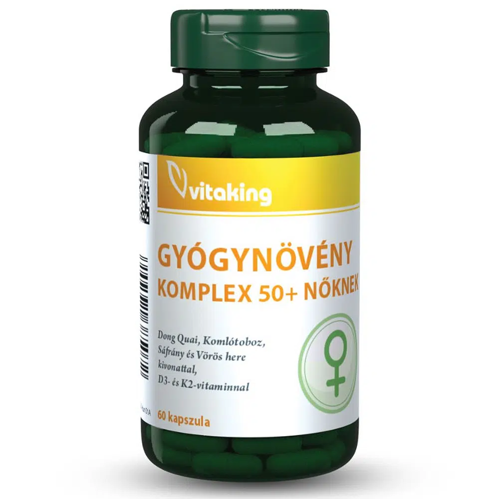 Vitaking Gyógynövény Komplex 50+ nőknek 60db