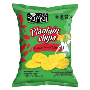 SAMAI Plantain chips smoked sweet chili 75 gr