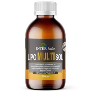 Interhealth Lipo MULTI sol Liposzómás multivitamin 250ml