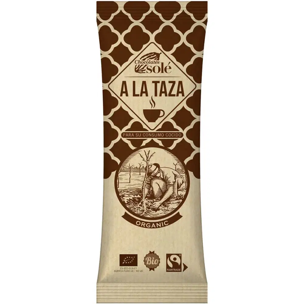 Chocolates Solé Bio forró csokoládé por 200g