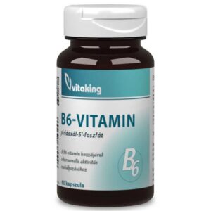Vitaking B6-vitamin kapszula 60db