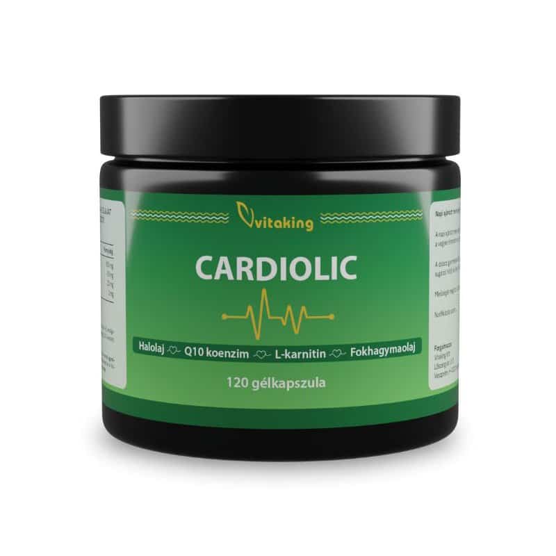Vitaking Cardiolic Formula 120db gélkapszula NAGY