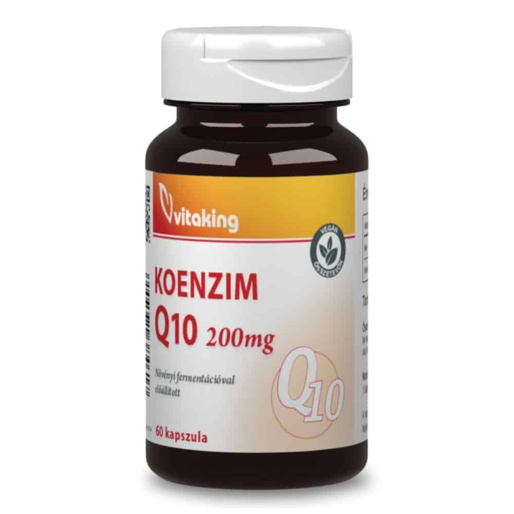 VitaKing Q10 200mg kapszula 60db KIS KISZERELÉS